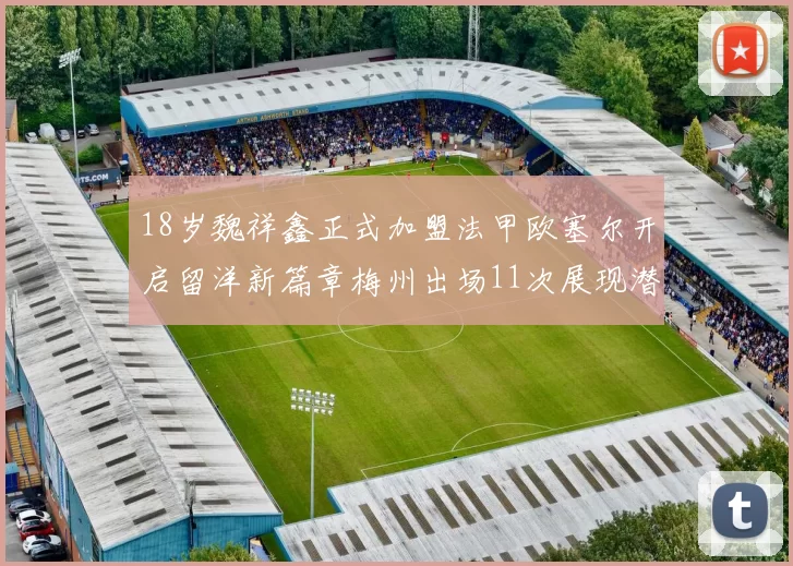 18岁魏祥鑫正式加盟法甲欧塞尔开启留洋新篇章梅州出场11次展现潜力